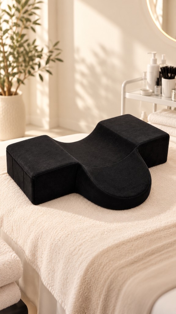 Ergonomisk Lash Pillow för lashbehandlingar